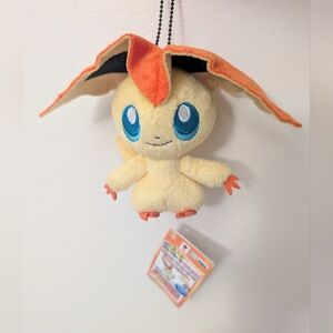Victini Plush Keychain MY Pokemon Collection Banpresto Japan Stuffed Toy 2014